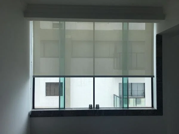 Cortinas Solar Branca - Litoral Revestimentos