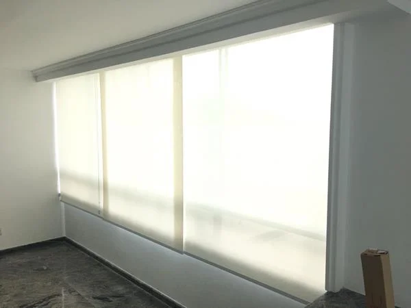 Cortinas Solar Branca - Litoral Revestimentos
